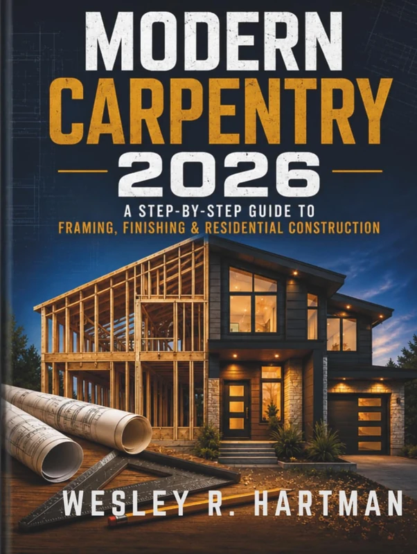 Modern Carpentry 2026: The Complete Step-by-Step Guide to Framing, Finishing & Residential Construction for Beginners to Pro — Tools, Codes & Building Science