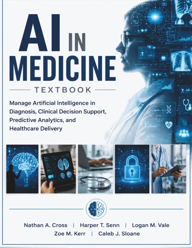 AI in Medicine Textbook: Manage Artificial Intelligence in Diagnosis, Clinical Decision Support, Predictive Analytics, and Healthcare Delivery