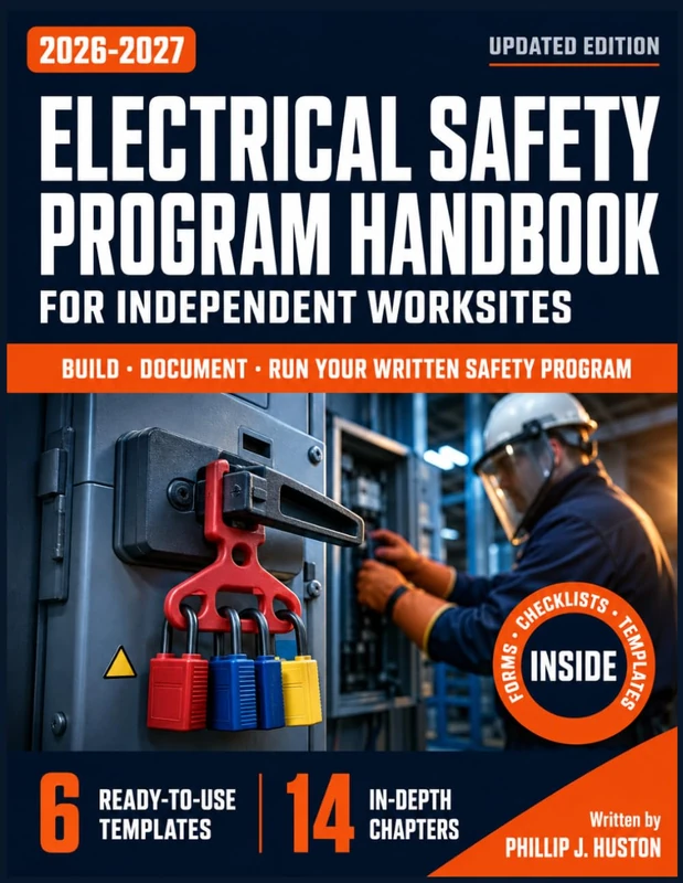 Electrical Safety Program Handbook For Independent Worksites: A Practical Guide to Building, Documenting, and Running a Written Electrical Safety ... Control, Shock and Arc Flash Protection,