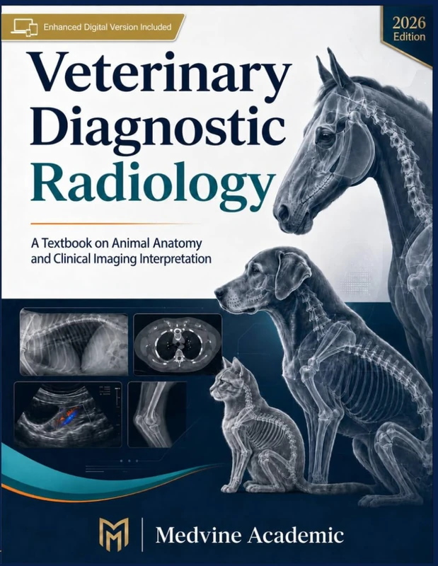 Veterinary Diagnostic Radiology 2026: A Textbook on Animal Anatomy and Clinical Imaging Interpretation (Small and Large Animals) - Image 1