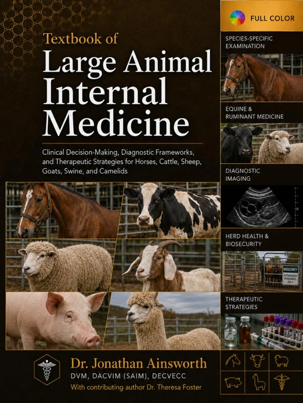 Textbook of Large Animal Internal Medicine: Clinical Decision-Making, Diagnostic Frameworks, and Therapeutic Strategies for Horses, Cattle, Sheep, ... Veterinary Clinical Medicine Library)