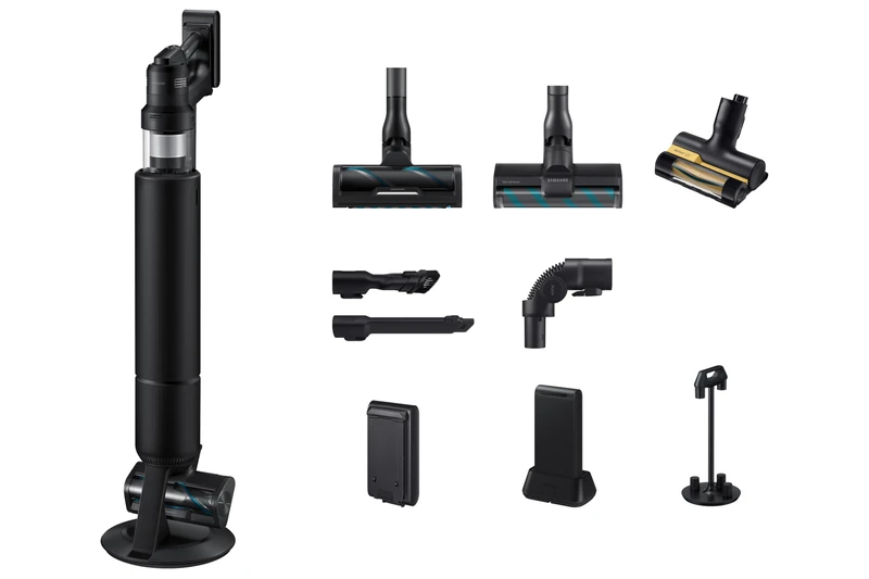Samsung Bespoke AI Jet Ultra, Max 400W Suction Power Smart Cordless Vacuum Cleaner with AI Cleaning, Satin Black