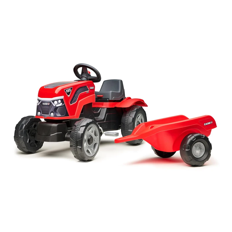 Falk Case IH Tractor for Children with Trailer from 2 Years