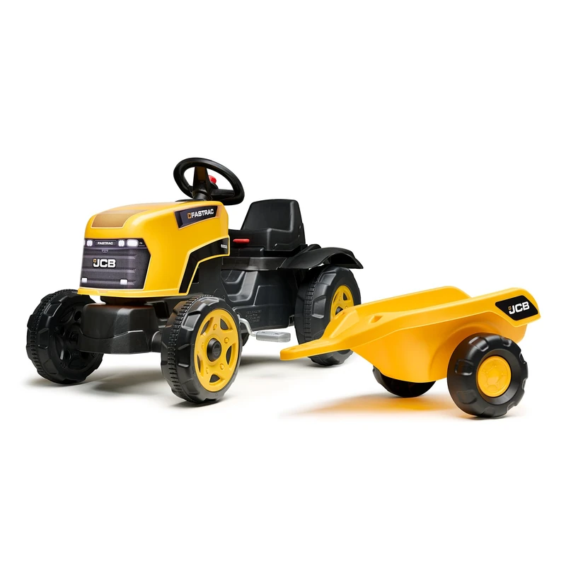 Falk JCB Tractor for Children with Trailer from 2 Years