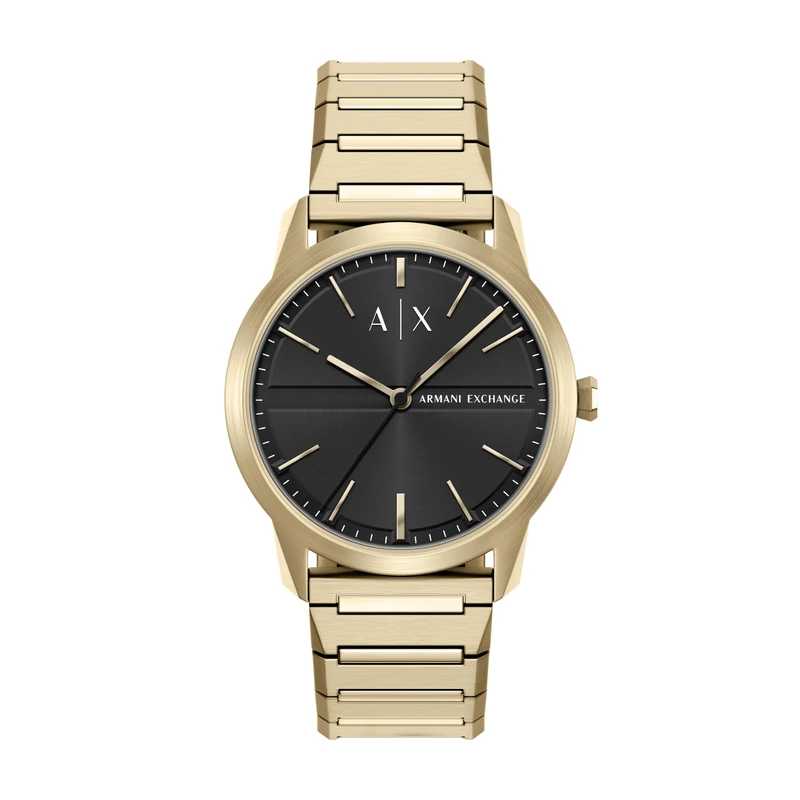 Armani Exchange Men's 42MM Gold-Tone Stainless Steel Watch, AX2650
