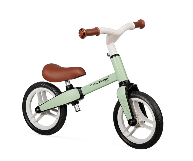 Smoby - Little Voyager Balance Bike - Adjustable Seat - Puncture-Proof and Silent Wheels - Ages 2+