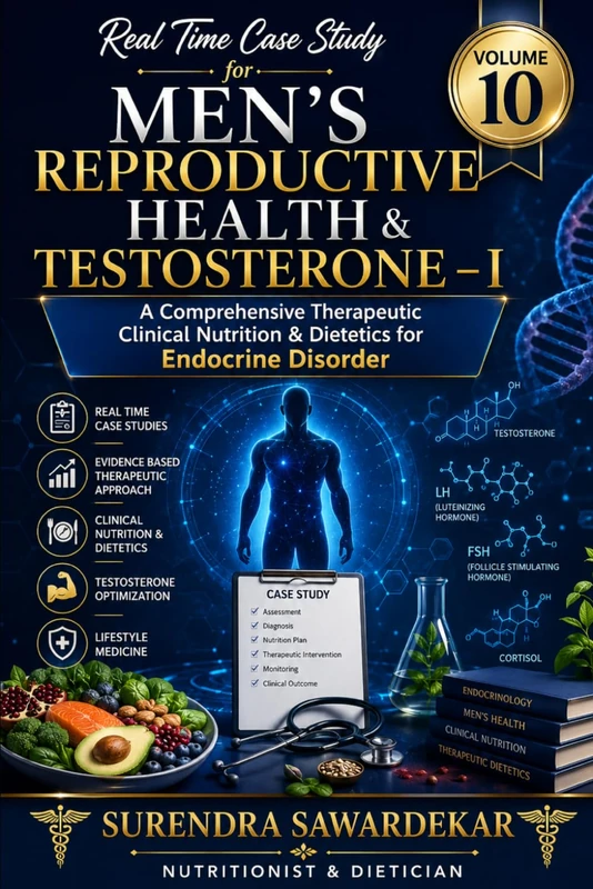 Real Time Case Study for Men's Reproductive Health & Testosterone – 1 (Volume 10): The Comprehensive Therapeutic Clinical Nutrition & Dietetics for Endocrine Disorder - Image 1