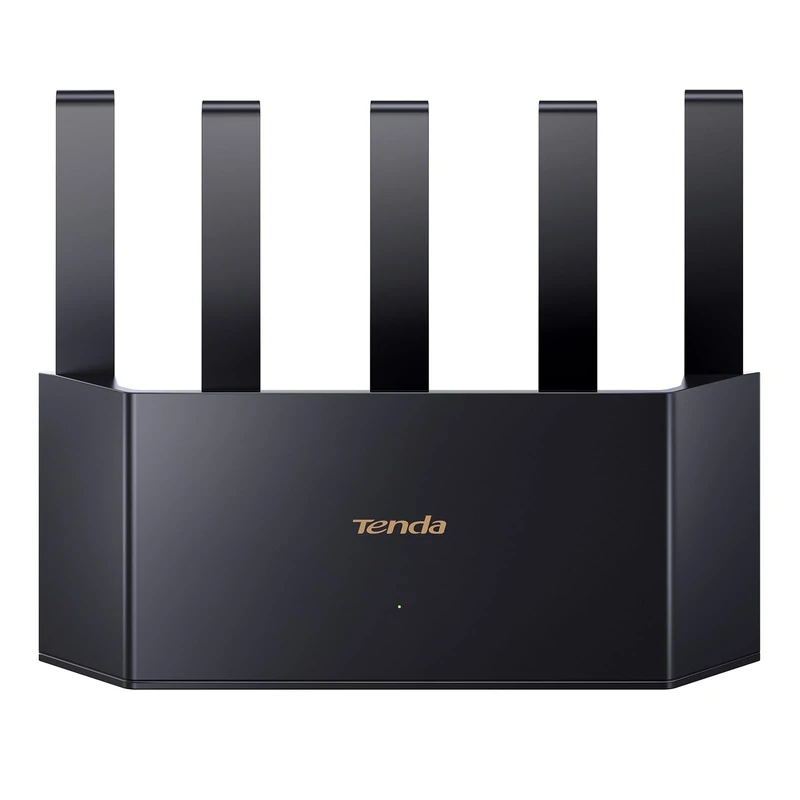 Tenda WiFi 7 Router, BE3600 Dual-Band Gigabit Vertical Router, Up to 3.6 Gbps, 5 High-Power FEMs, 3 Gigabit Ethernet Ports, MLO, VPN, Parental Controls, AP Mode, Easy Setup (RE3L)