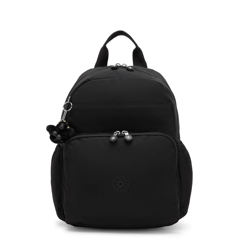 Kipling Maisie Crossbody Bag, Lightweight Compact Shoulder Bag with Zip Closure, Adjustable Strap & Multiple Compartments, Everyday Travel Bag - Tiny Black Noir