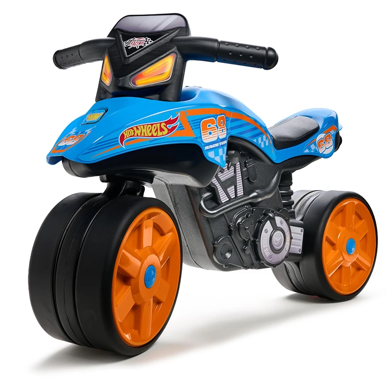 Hot Wheels Children's Balance Bike, Large Silent Wheels, from 2 Years