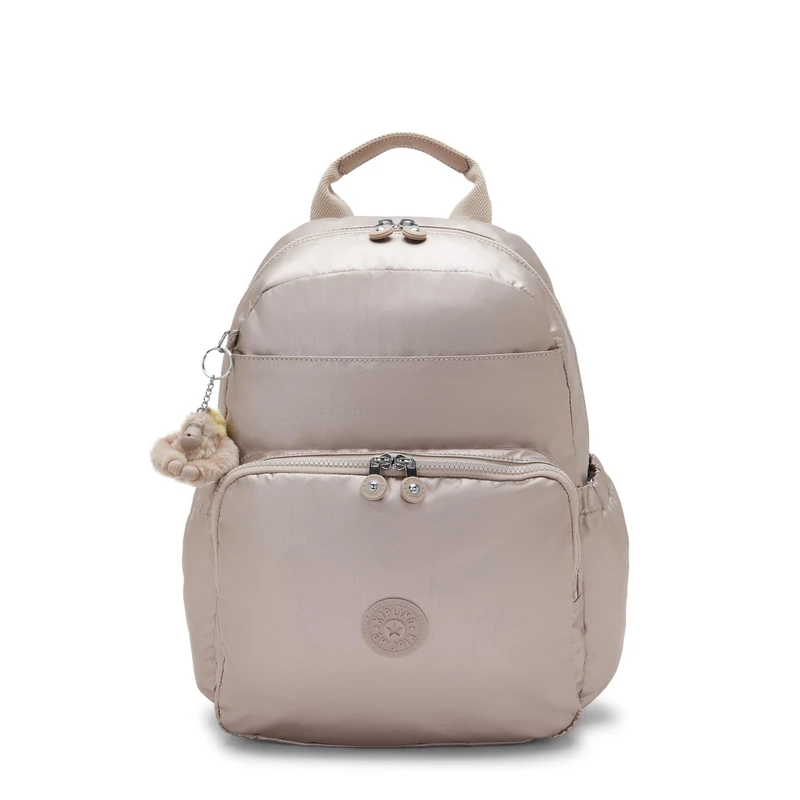 Kipling Maisie Crossbody Bag, Lightweight Compact Shoulder Bag with Zip Closure, Adjustable Strap & Multiple Compartments, Everyday Travel Bag - Tiny Metal Glow