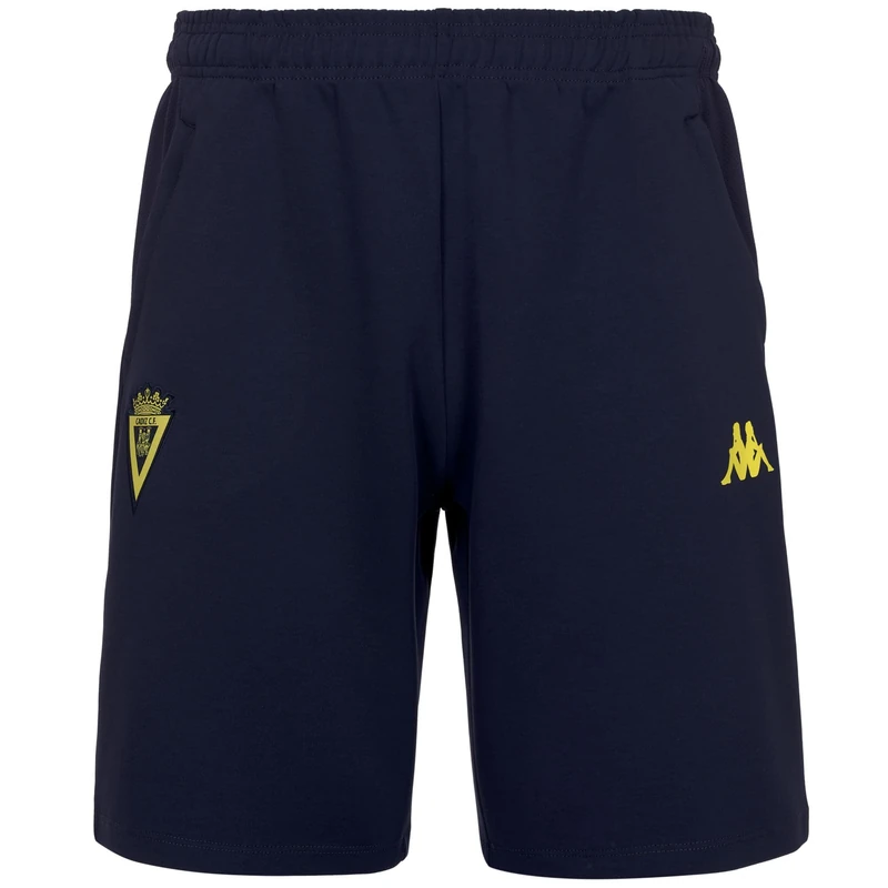 Kappa Cadiz CF Official Prematch Shorts | Interlock Recycled Regular Fit | Men