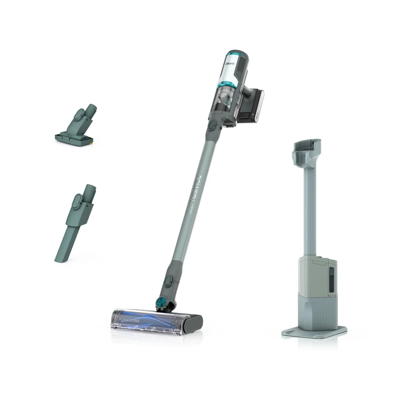 Shark PowerLite Clean & Empty Pet Cordless Vacuum with Auto-Empty Base, FurFins Pet Tool, Anti-Hair Wrap, HEPA Filtration, 40 Min Runtime – BU3623UKT - Image 1