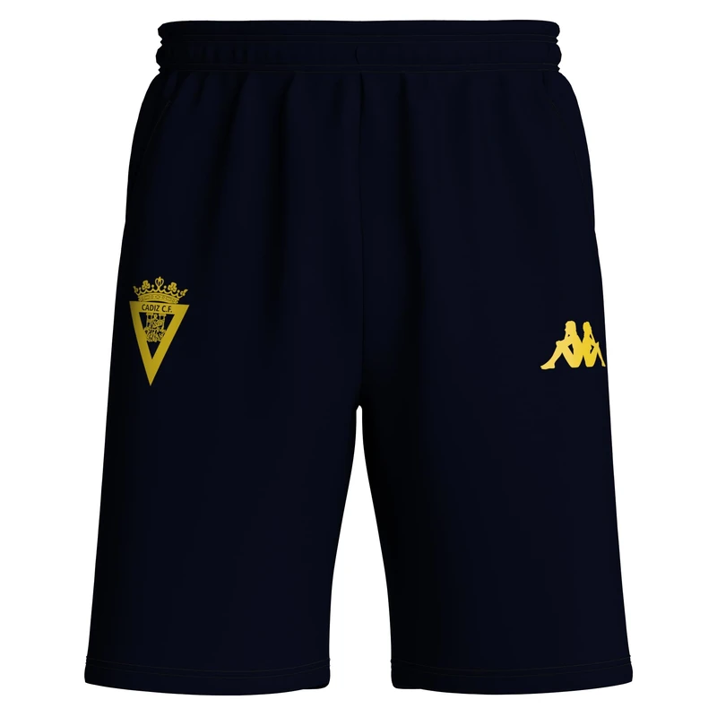 Kappa Cadiz CF Official Prematch Shorts | Interlock Recycled Regular Fit | Men