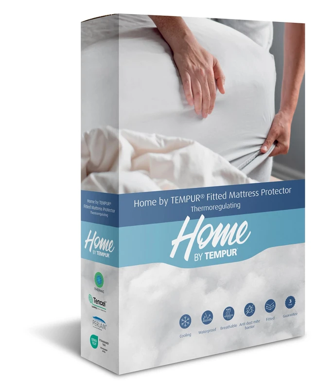 TEMPUR Mattress Protector 90 x 200 cm White