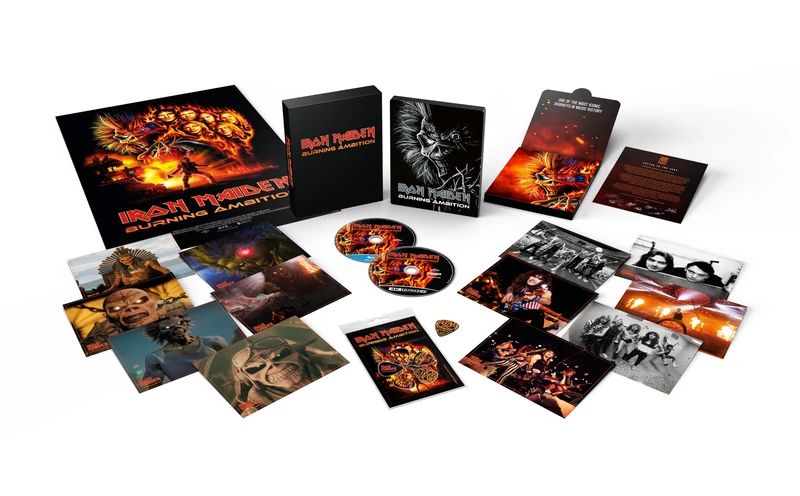 Iron Maiden: Burning Ambition Collector's Edition [4K Ultra HD & Blu-Ray] Limited Steelbook [Region B] - Image 1