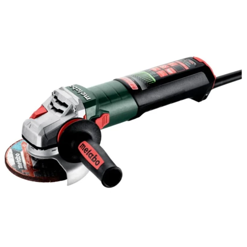 Metabo 600642390 WEBA 20-125 Quick BL Angle Grinder (110-120V / 50-60 Hz)