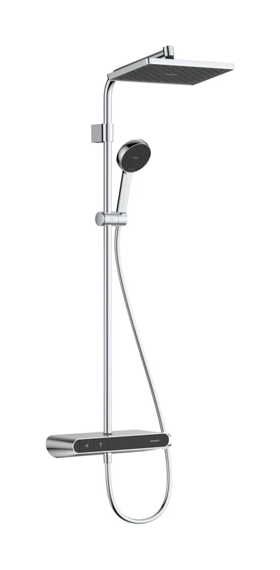hansgrohe Activera Q Shower System with Thermostat, EcoSmart+, Chrome