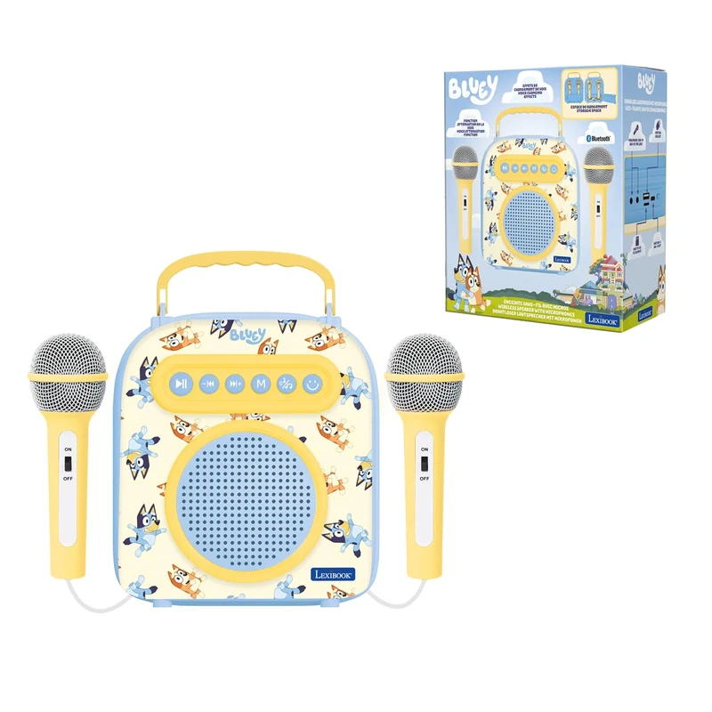LEXIBOOK Bluey Bluetooth Speaker, BTC050BYLXB