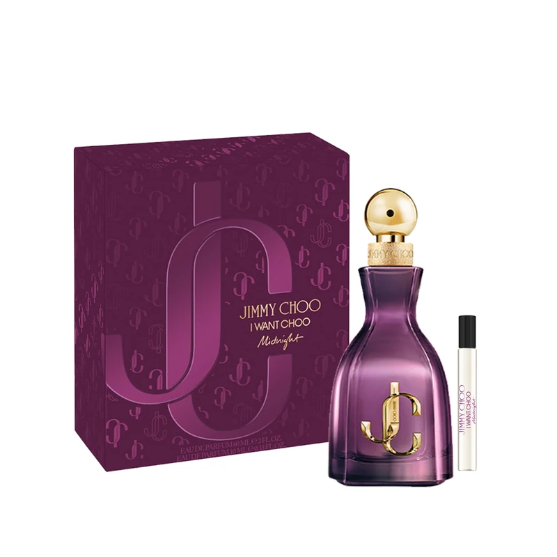 Jimmy Choo I Want Choo Midnight Eau de Parfum 60ml & 10ml Purse Spray