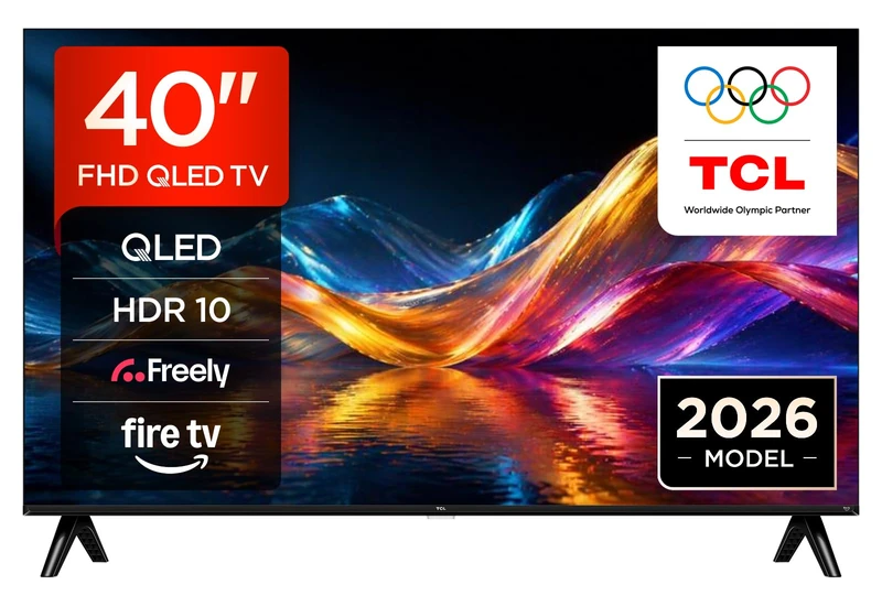 TCL 40V5D-UK 40 Inch Full HD QLED HDR Smart TV with Fire TV