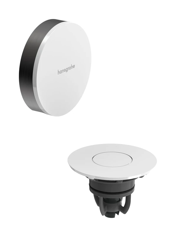 hansgrohe Flexaplus Finish Set Waste and Overflow Set for Bathtub