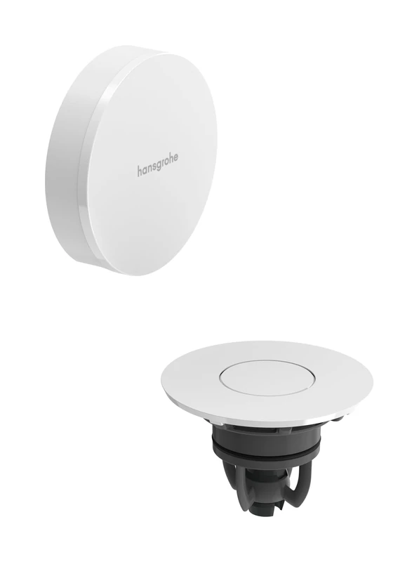 hansgrohe Flexaplus Finish Set Waste and Overflow Set for Bathtub