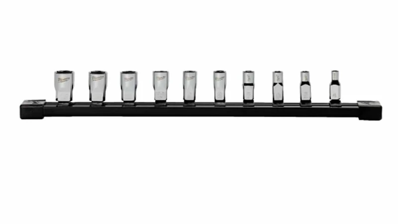 Milwaukee 4932501800 1/4" Drive Standard Metric Socket Set - 10 Piece