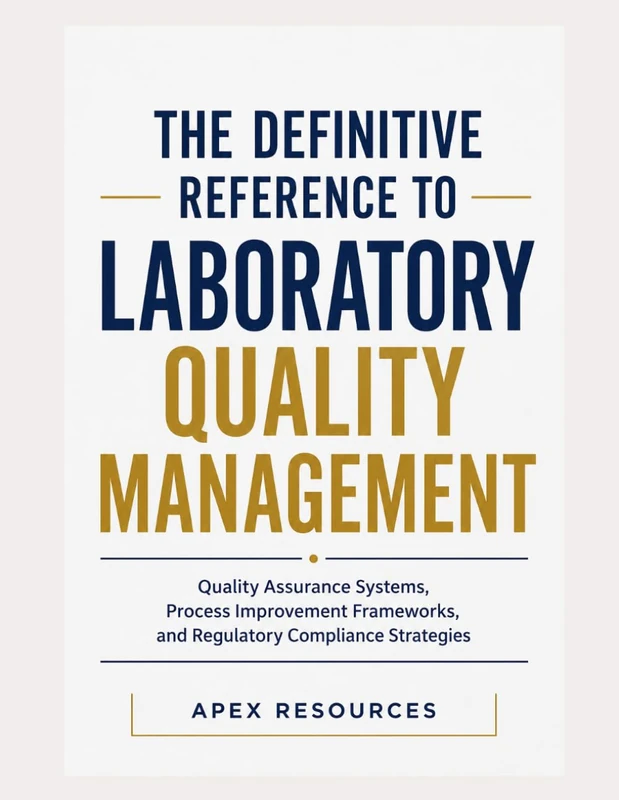THE DEFINITIVE REFERENCE TO LABORATORY QUALITY MANAGEMENT: Quality Assurance Systems, Process Improvement Frameworks, and Regulatory Compliance Strategies