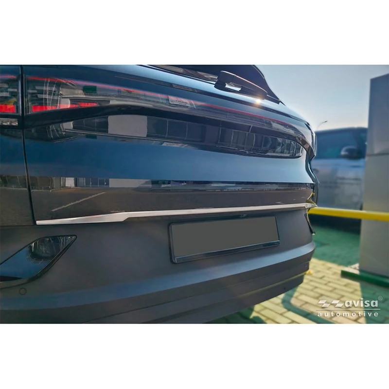 Avisa Brushed Stainless Steel Trunk Tailgate Trim Cover custom-fit