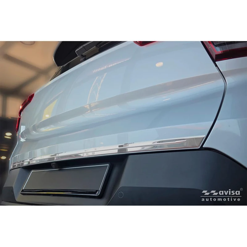 Avisa Chrome Stainless Steel Trunk Tailgate Trim Cover custom-fit