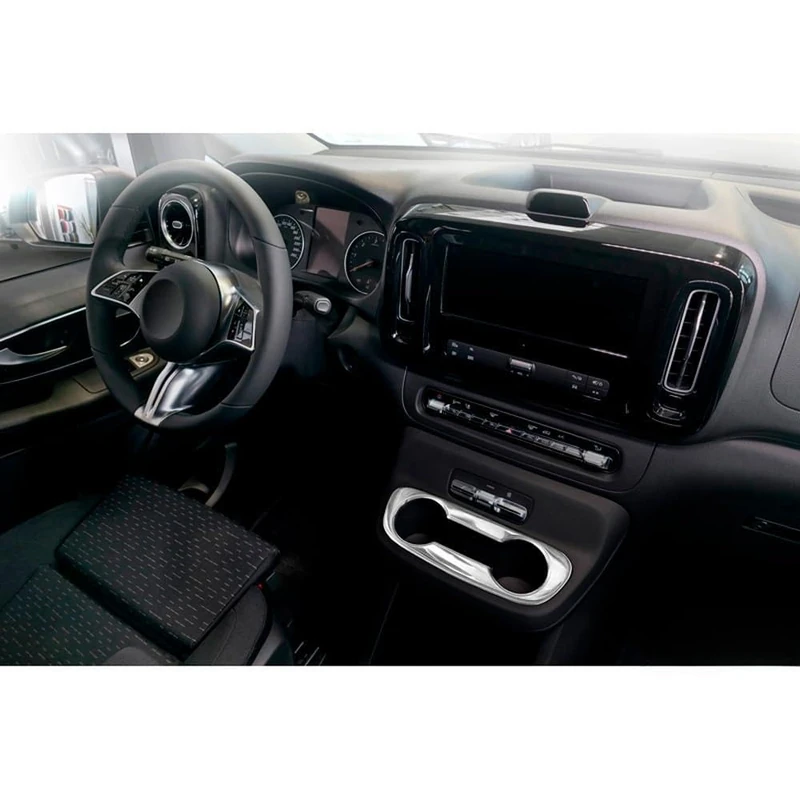 Avisa Stainless Steel cup holder trim cover custom-fit