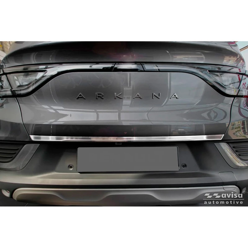 Avisa Brushed Stainless Steel Trunk Tailgate Trim Cover custom-fit