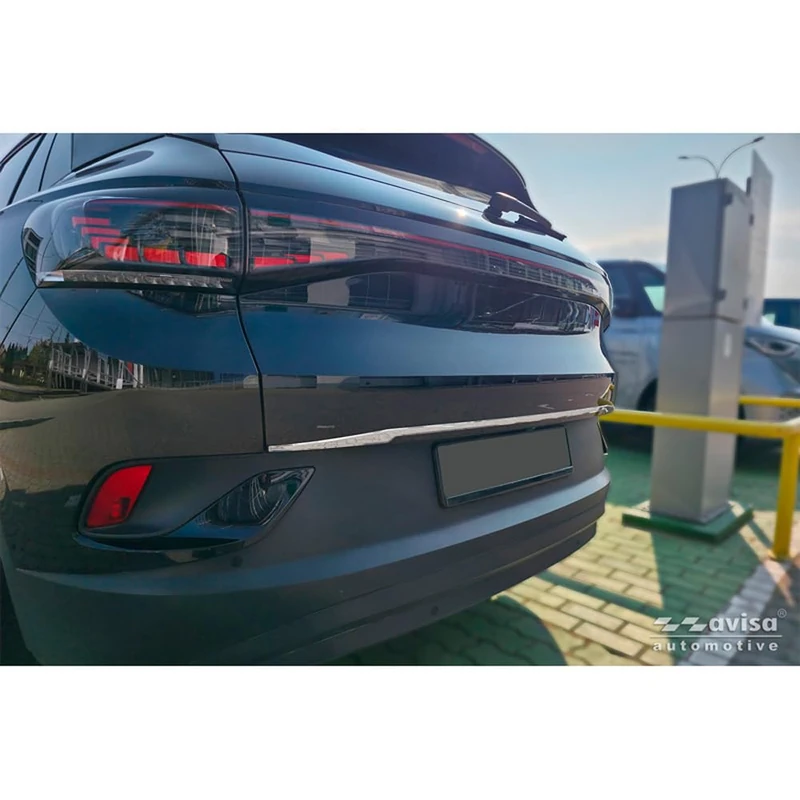 Avisa Chrome Stainless Steel Trunk Tailgate Trim Cover custom-fit