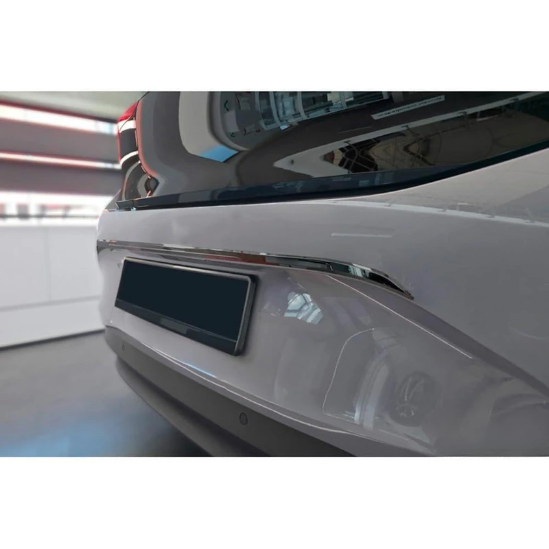 Avisa Black Chrome Stainless Steel Tailgate Trim custom-fit