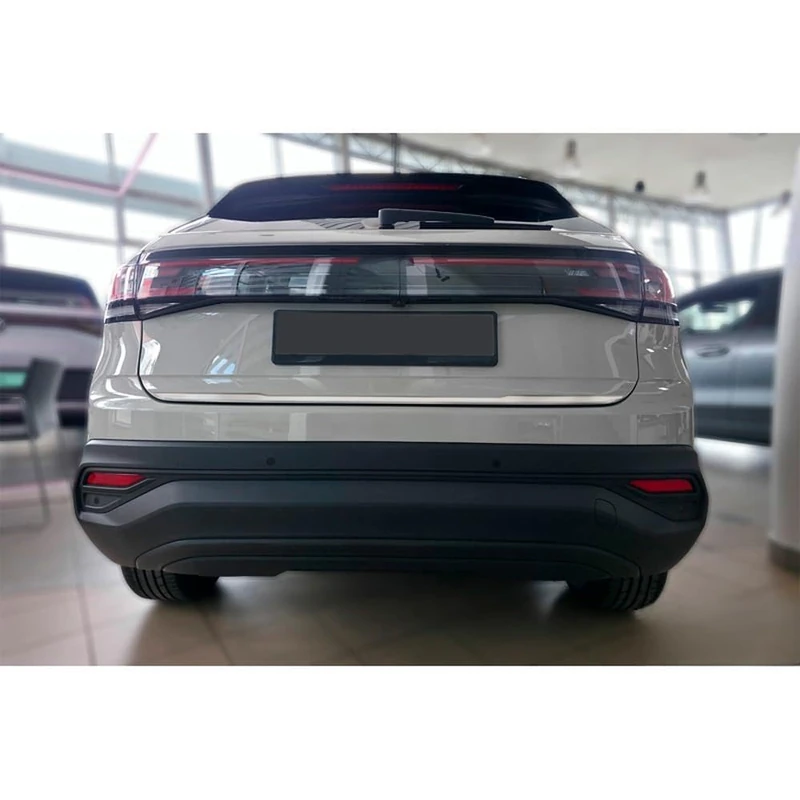 Avisa Brushed Stainless Steel Trunk Tailgate Trim Cover custom-fit
