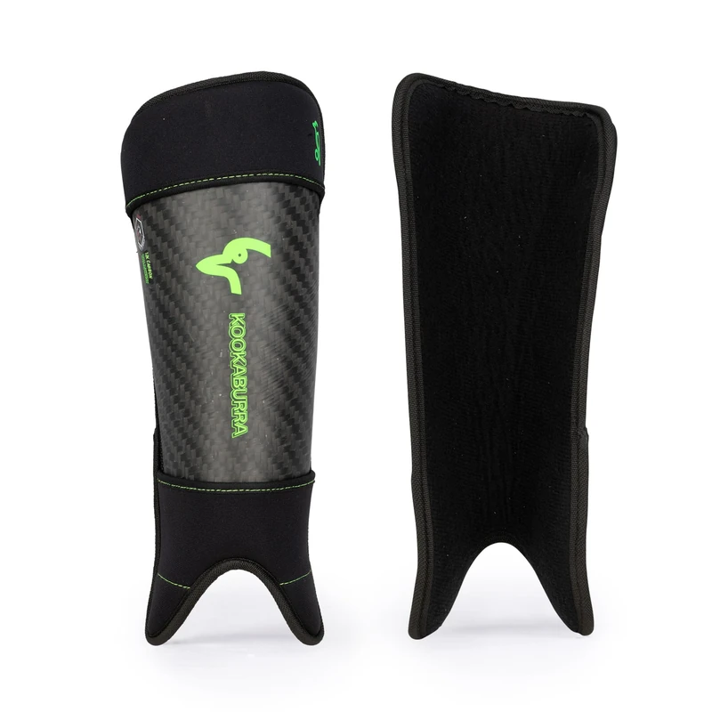 Kookaburra Pro Carbon Hockey Shin Guards with 12K Carbon Fibre (M)