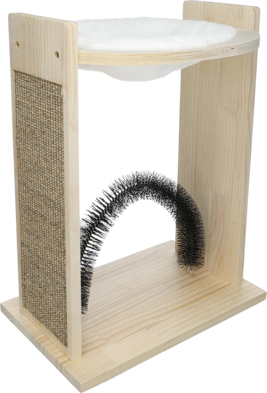 SCRATCHING POST STIMPIE BEIGE 48x29,5x62CM