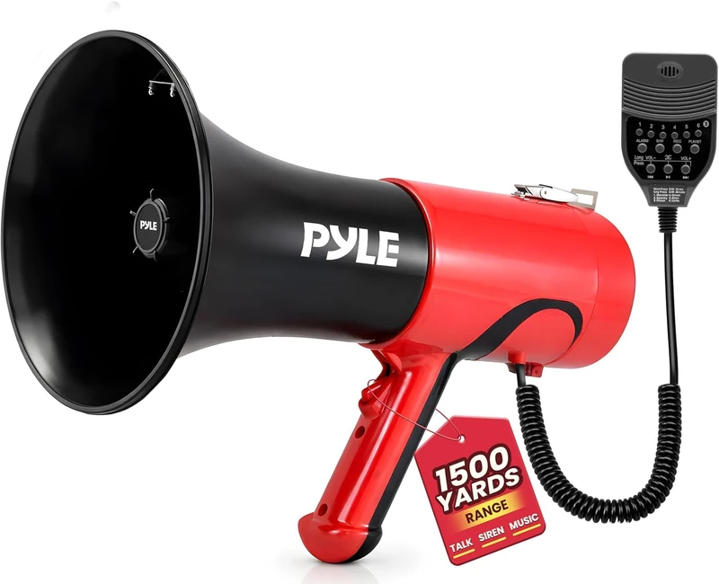 Pyle Unisex PMP64VC, Black & Red