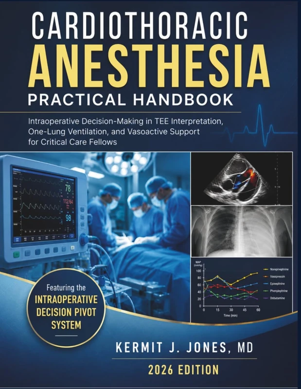 Cardiothoracic Anesthesia Practical Handbook: Intraoperative Decision-Making in TEE Interpretation, One-Lung Ventilation, and Vasoactive Support for Critical Care Fellows
