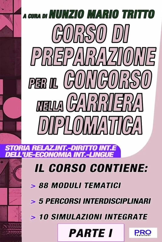 Corso di preparazione per il concorso nella carriera diplomatica - Parte I - Image 1