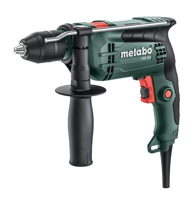 Metabo 600742590 Impact Drill SBE650 650W 240V in Plastic Carry case - Image 1