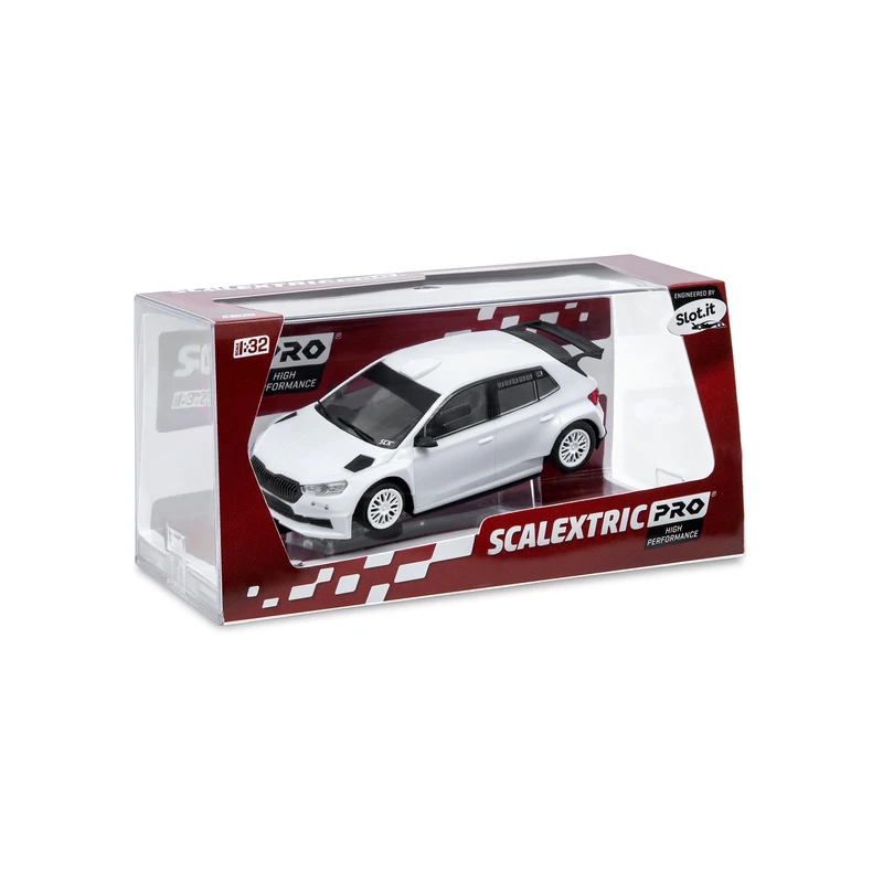 SCALEXTRIC - Classic Racing Vehicle - Slot Car - Scale 1:32 (Skoda Fabia RS Rally2 - Slot.it Scalextric Pro - High Performance)