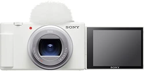 Sony ZV-1 II | Premium Hybrid Travel Camera (1-inch Stacked Sensor, Wide-Angle Zoom Lens, 20MP Stills & 4K Video, Seamless Smartphone Transfer) White