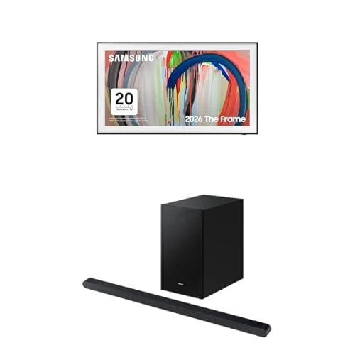 Samsung QE55LS03H Smart TV with HW-S700D Soundbar