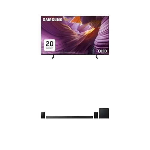 Samsung QE55S84FA Smart TV with HW-QS750F/XU Soundbar