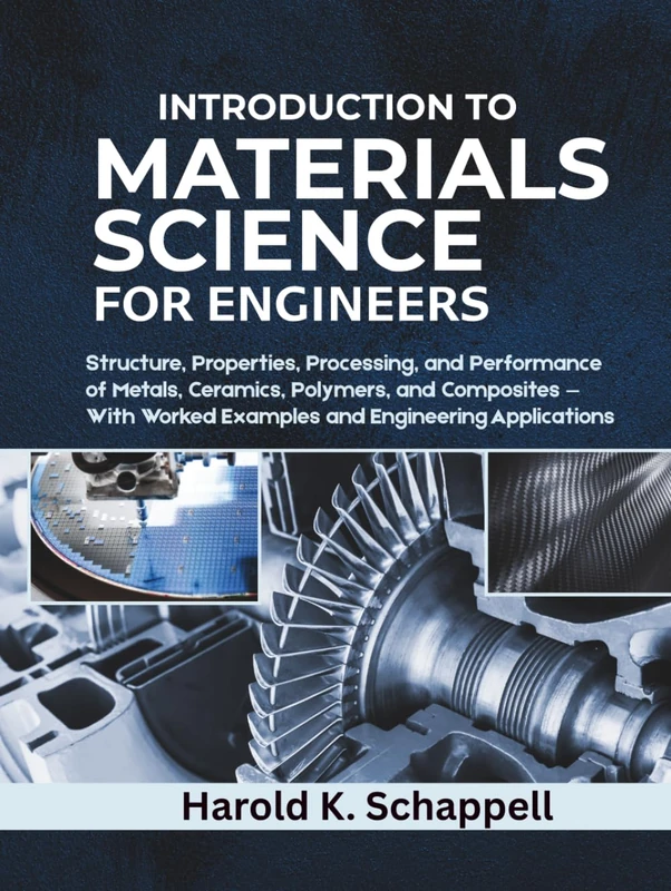 Introduction to Materials Science for Engineers: Structure, Properties, Processing, and Performance of Metals, Ceramics, Polymers, and Composites — With Worked Examples and Engineering Applications