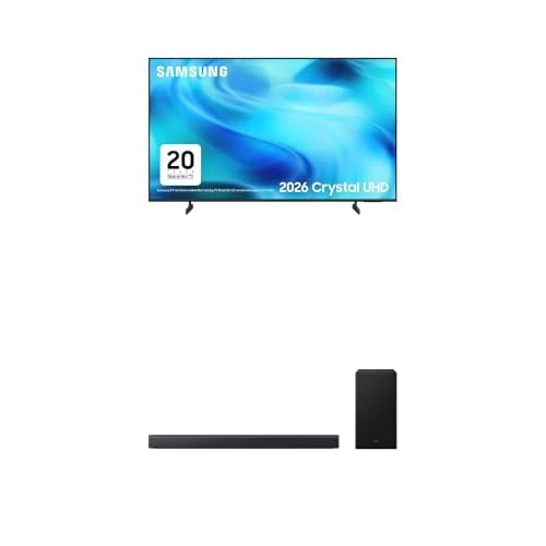 Samsung Crystal UHD 43" U7020H TV with B46CF Soundbar