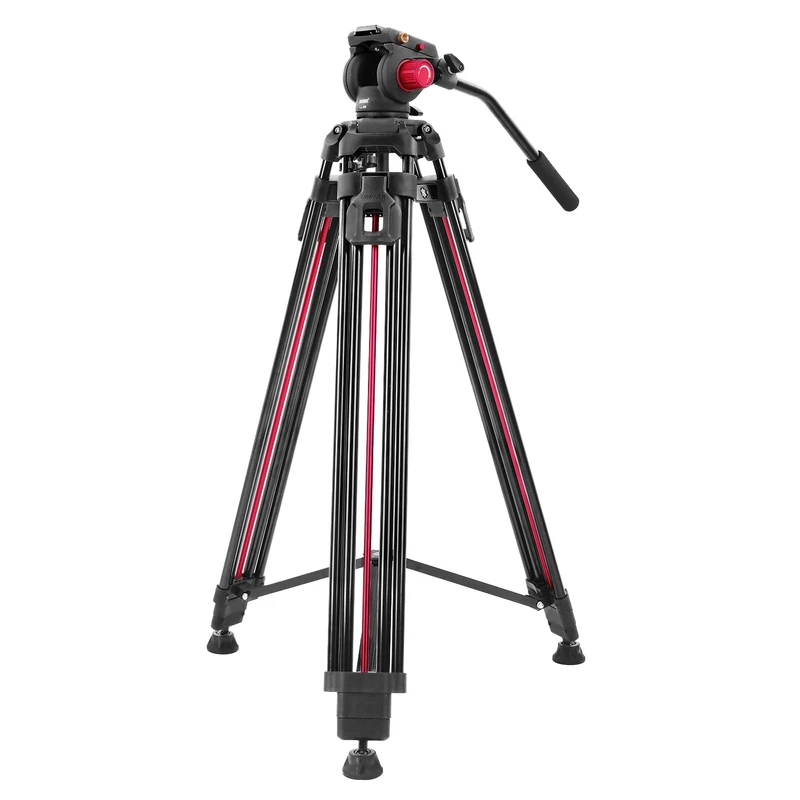 NEEWER LL38 79"/2m Video Camera Tripod with Fluid Head & 1 Step Locking