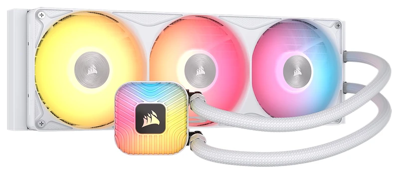 Corsair NAUTILUS II 360 RS ARGB AIO Liquid CPU Cooler – White